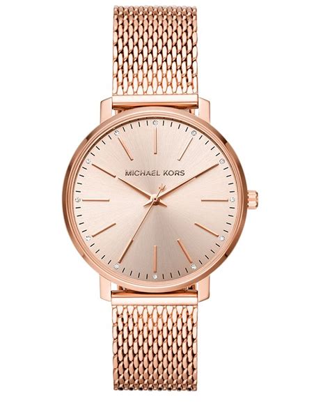 michael kors uhr pyper gold|michael kors watches macy's.